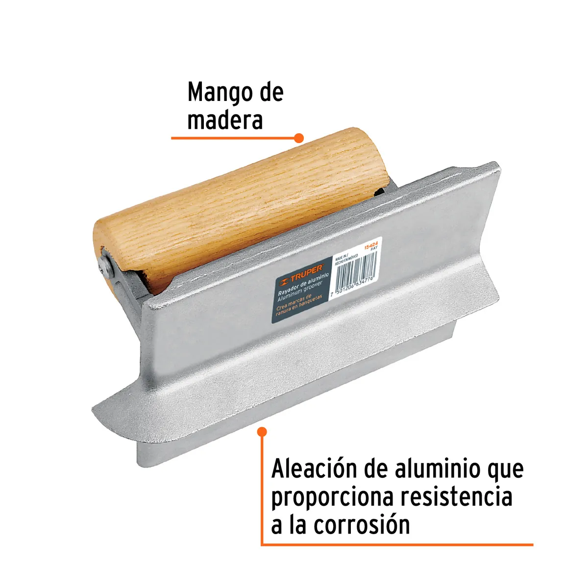 Rayador de Aluminio Truper RAY - 15424