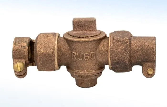 Válvula de Banqueta Fierro a Fierro 19 mm (3/4") Rugo - 87L3/4