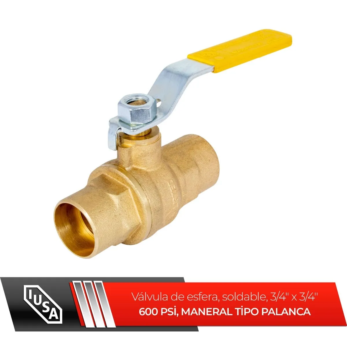 Válvula de Esfera Soldable 3/4" IUSA - 311842