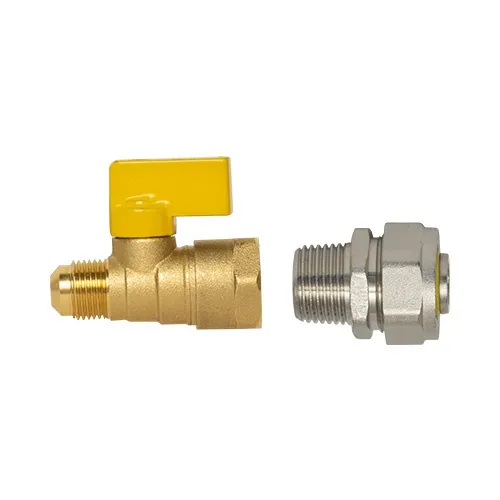 Kit Adaptador Macho y Válvula Flare 3/8" COFLEX - CGVF00