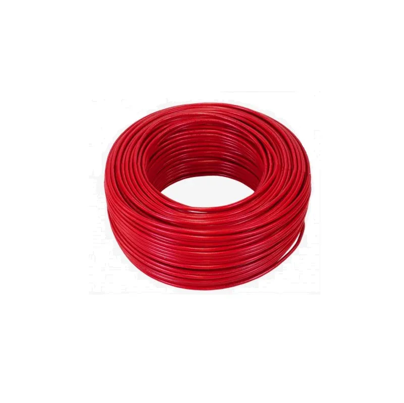 Cable THW calibre 8 rojo IUSA por metro - conductor de cobre 600V 90°C para instalaciones eléctricas