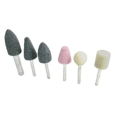 Piedras de Esmeril Montadas 1/4" Gimbel - 14MUELAS004TO