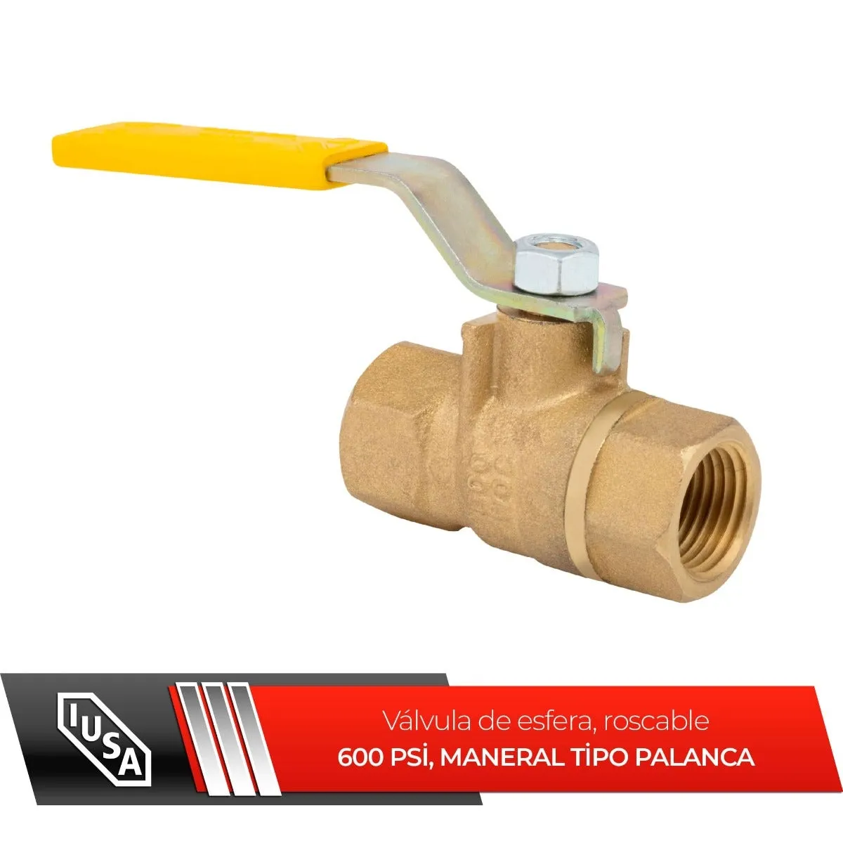 Válvula de Esfera Roscable 1 1/4" IUSA - 311827