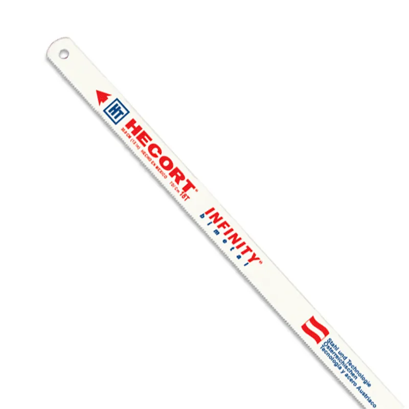 Segueta HECORT Bimetal 18 Dientes para Corte Profesional de Metal