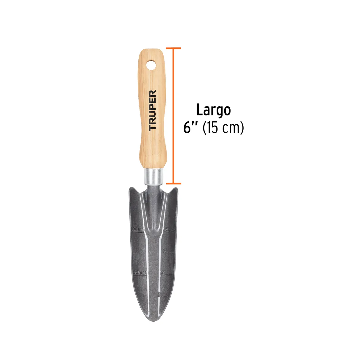 Trasplantador para Jardín Mango de 6" Truper - 15022