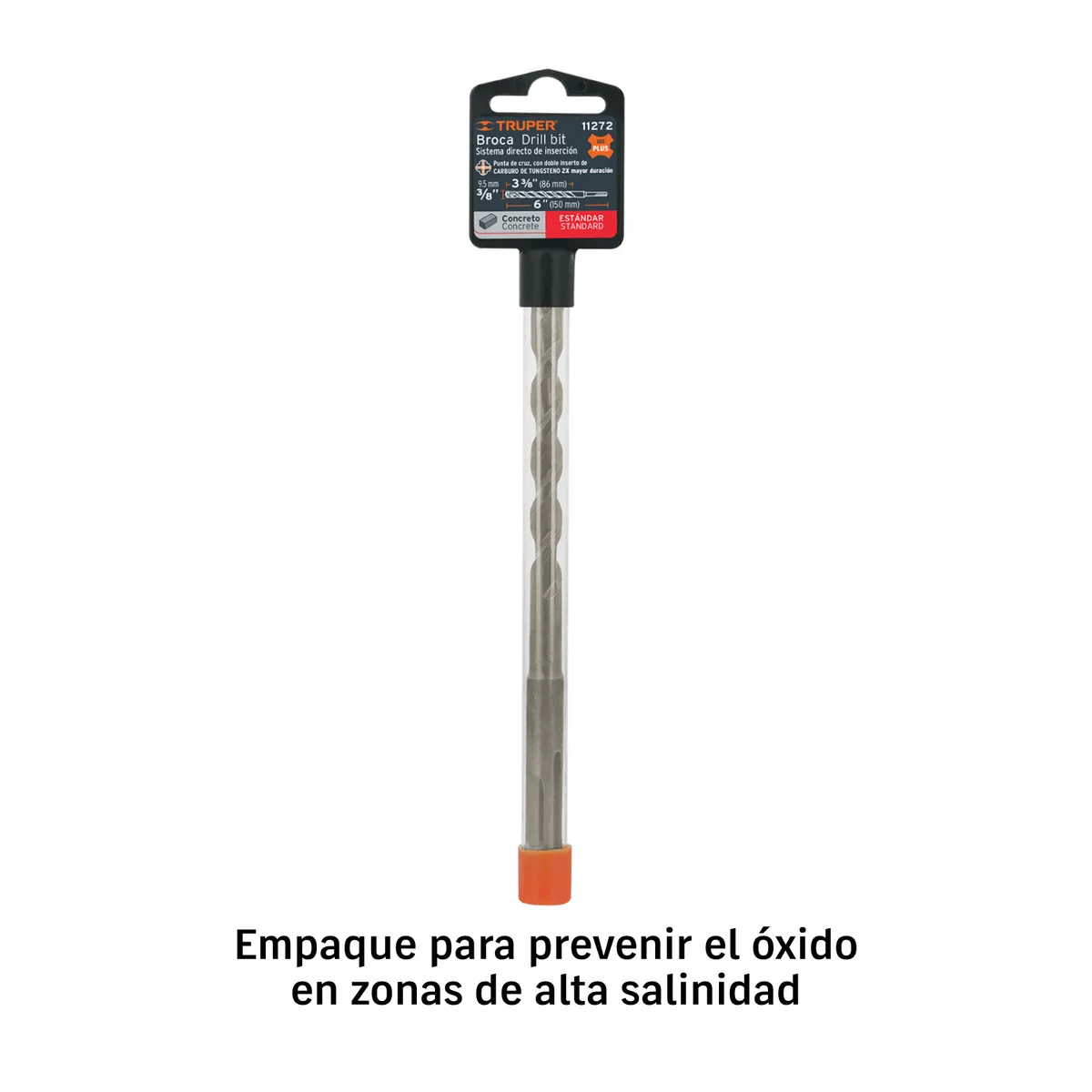 Broca SDS Plus 3/8" x 6" Truper - 11272