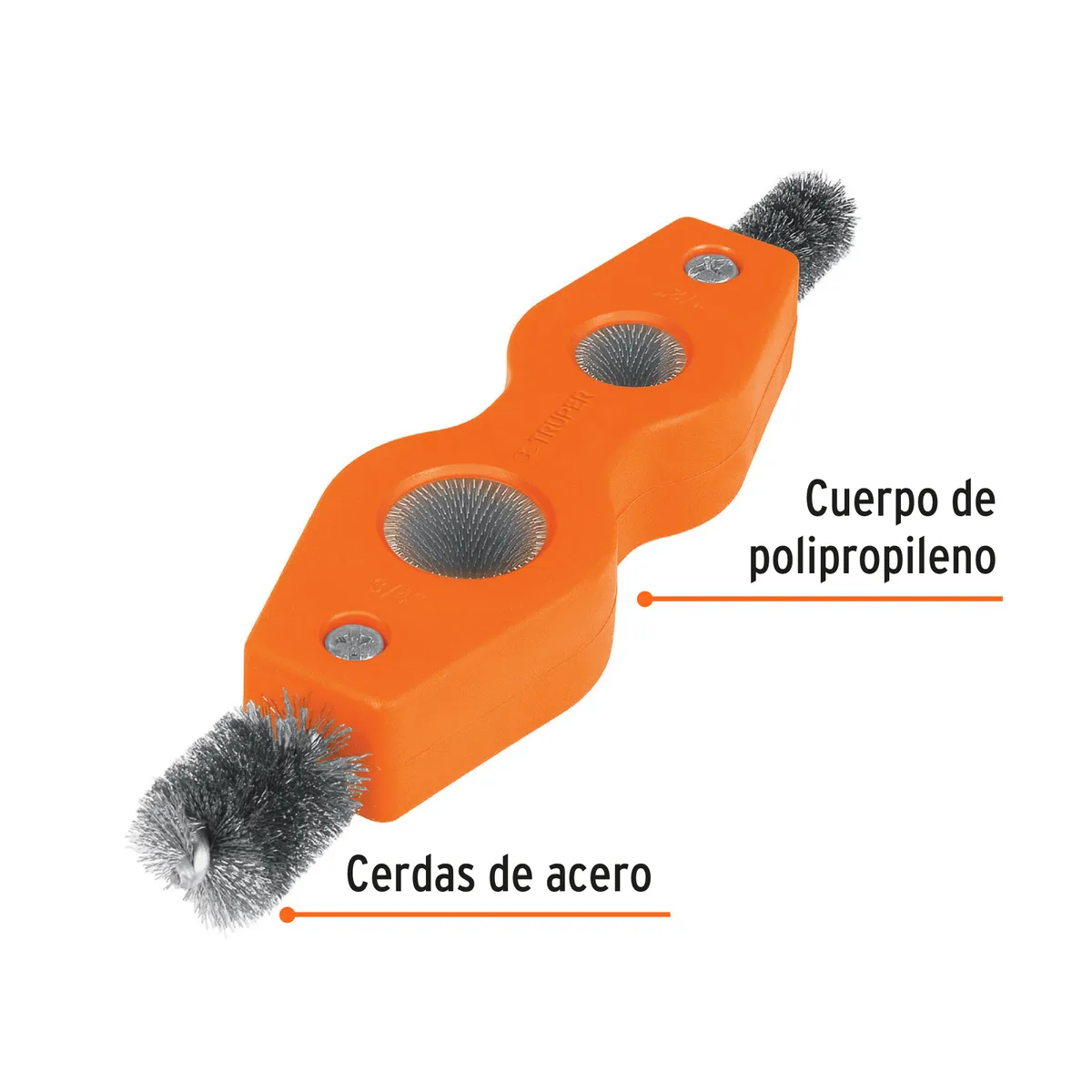 Cepillo Limpiador de Terminales de Baterías Truper - 17110