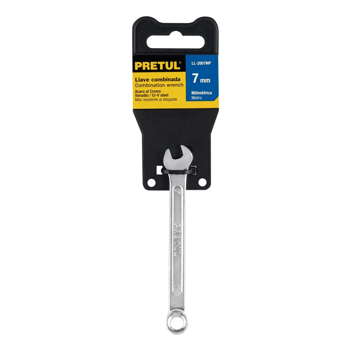 Llave Combinada 7 mm Pretul LL-2007MP - 21901