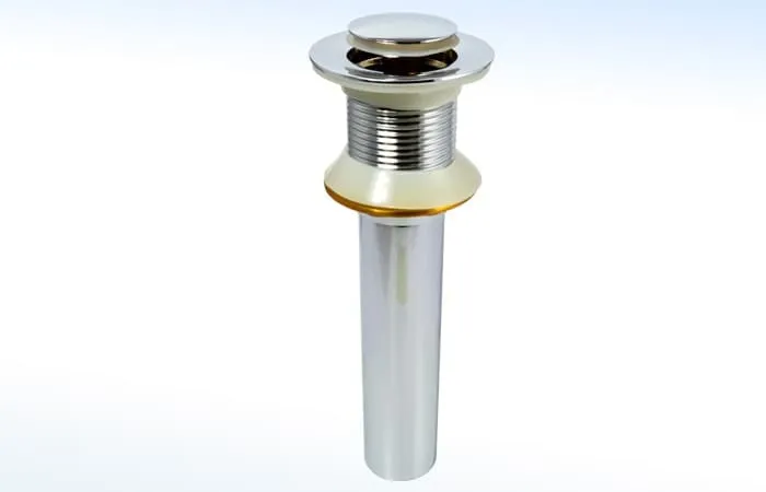 Contra de Latón Push sin Rebosadero para Lavabo RUGO - 30LPS