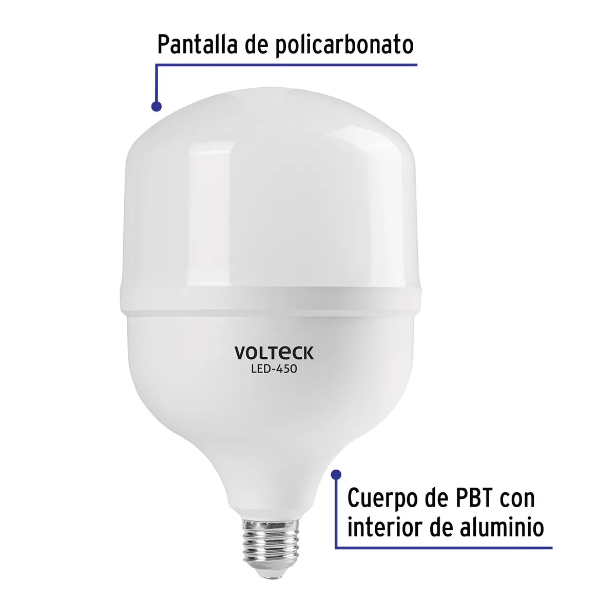 Foco LED de Alta Potencia 50 W Luz Blanca Fría Truper - 46228