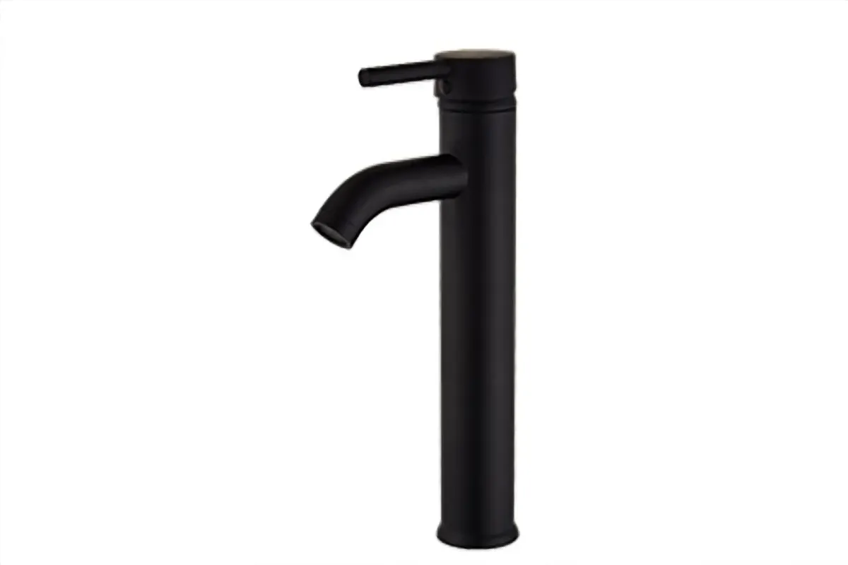 Monomando para Lavabo Negro 30 cm MEER - MZM4102