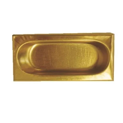 Jaladera de Embutir No. 1 75 mm Gimbel - 14JALADE001SM