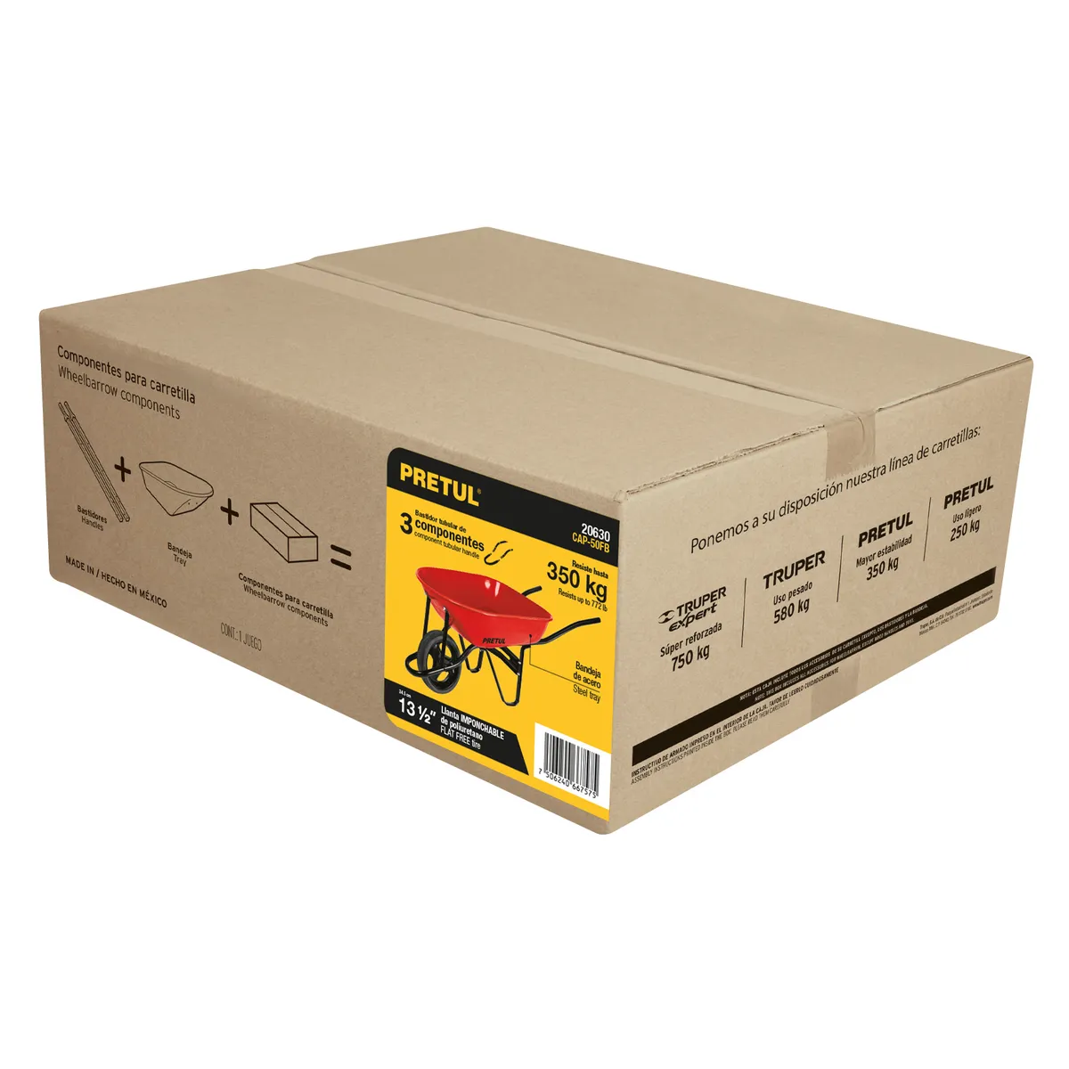 Carretilla 5.5 ft³ Imponchable Pretul - 20630
