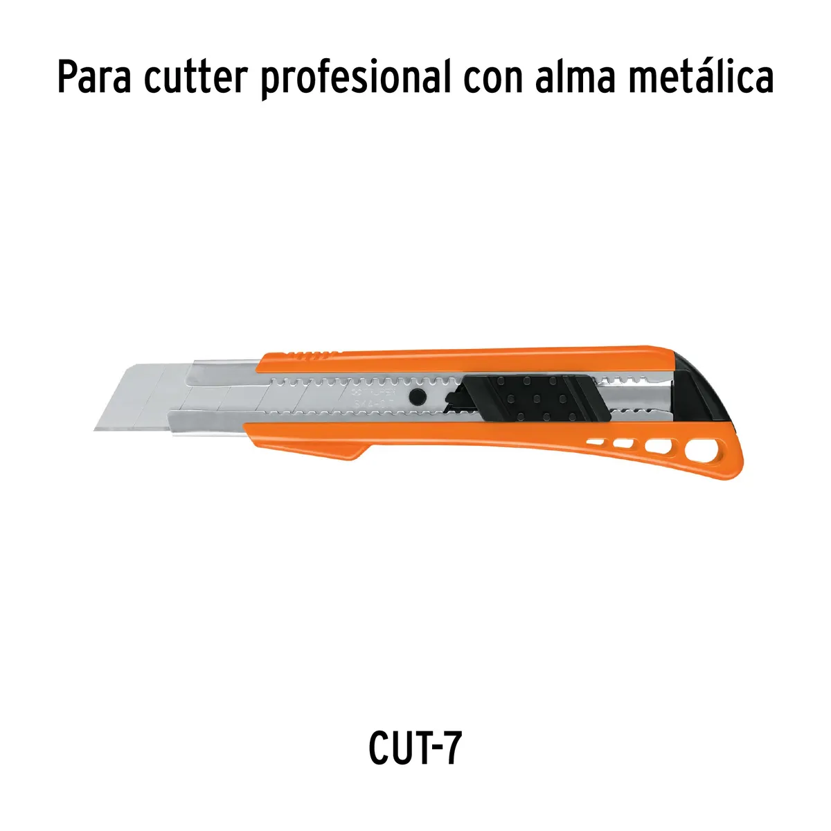 Estuche con 10 Cuchillas Truper Expert SK2 de 25 mm - 100130