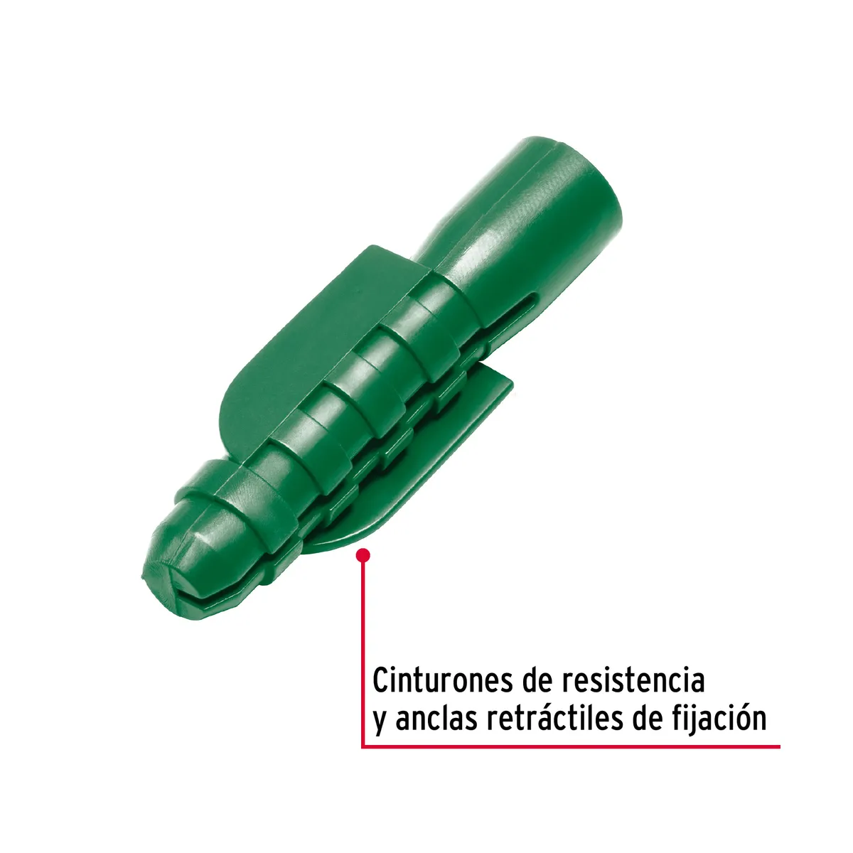 Bolsa con 50 Taquetes de Plástico 1/2" Fiero - 40164
