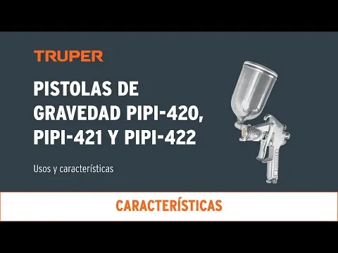 Pistola para Pintar LVMP con Vaso de Aluminio 1.4 mm Truper - 11095