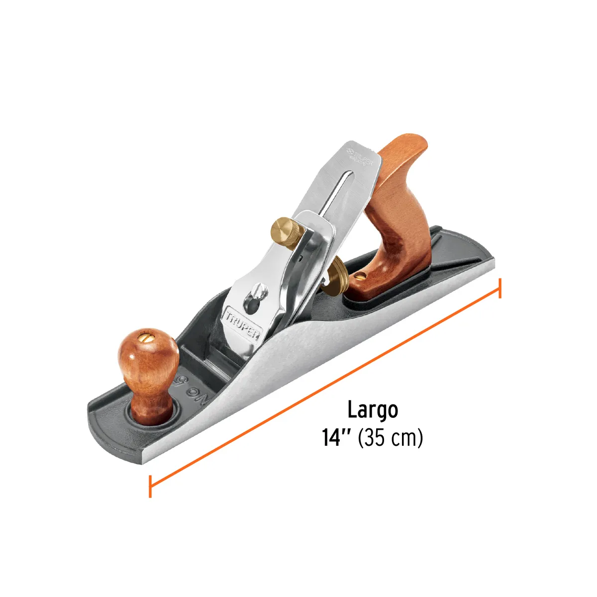 Cepillo Carpintero Base Lisa #5 Truper - 12012
