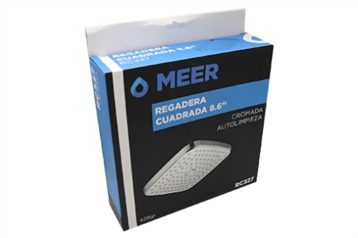 Regadera Cuadrada 9" MEER - RC327