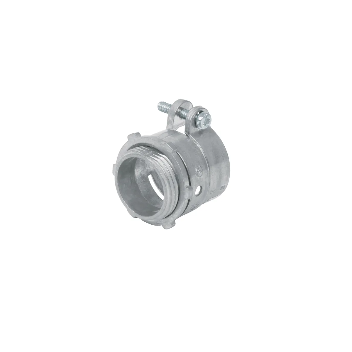 Conector Recto para Tubo Flexible Metálico 1" Volteck - 47342