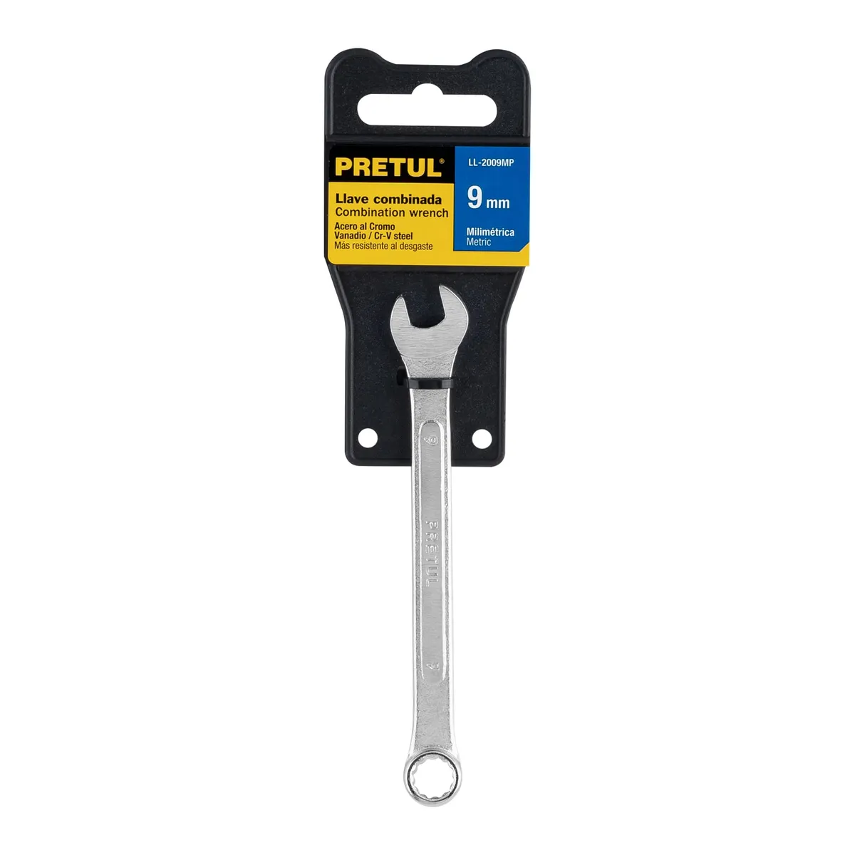 Llave Combinada 9 mm Pretul LL-2009MP - 21903