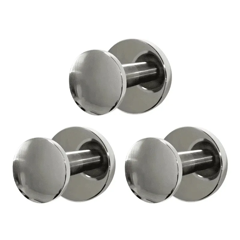 Regadera Redonda 8" Acabado Negro Antisarro Rugo - 44GAN