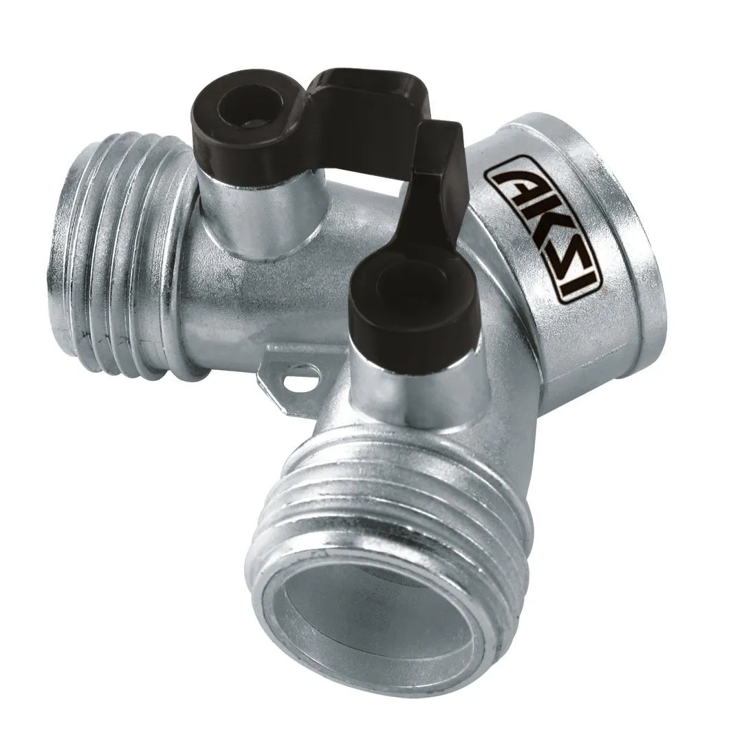 Adaptador en Y Metálico AKSI - 102416