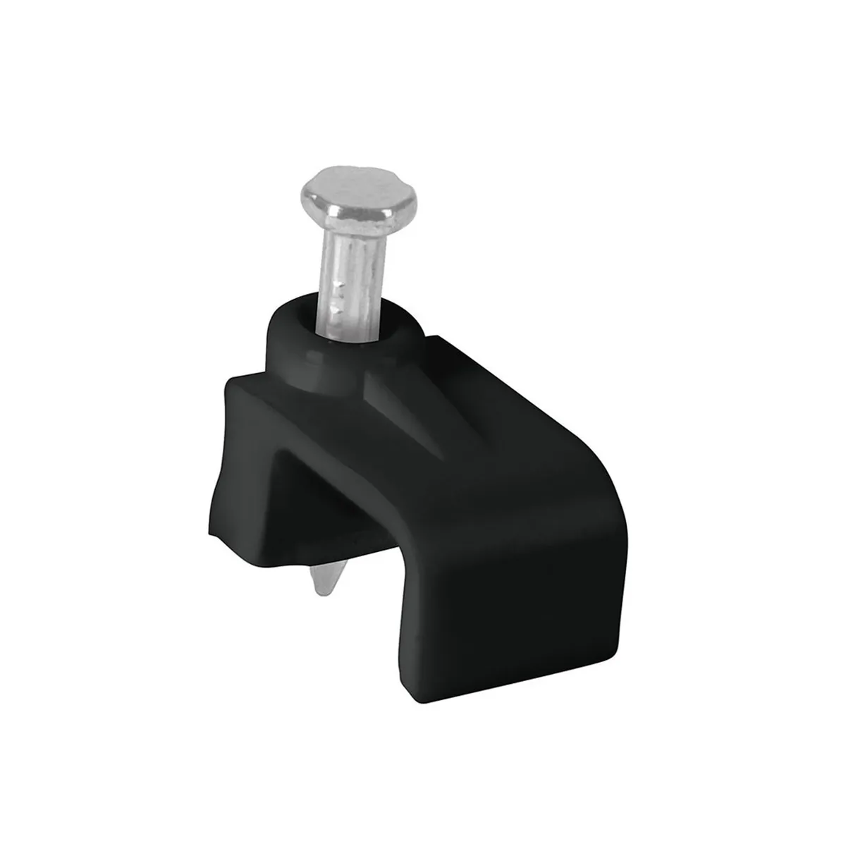 Bolsa con 20 Grapas Negras 6 x 9.5 mm Planas Volteck - 48035