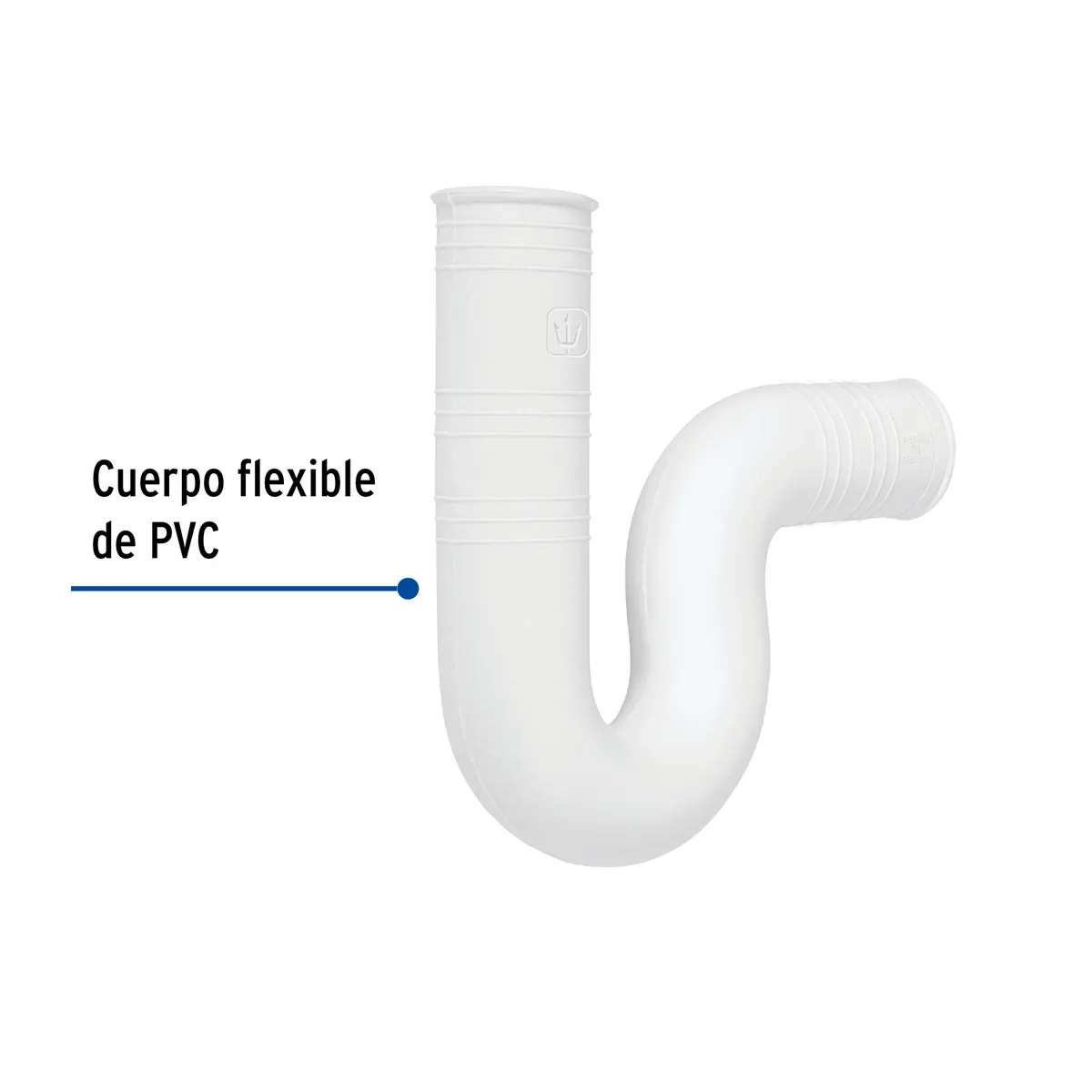 Céspol Flexible 1 1/4" de PVC para Lavabo Foset - 49945