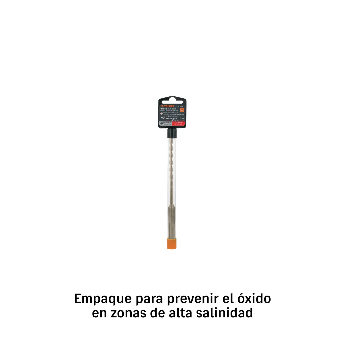 Broca SDS Plus 3/16" x 6" Truper - 101143