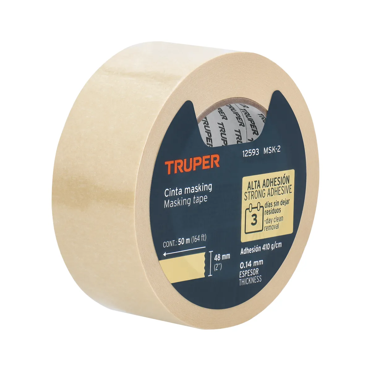 Cinta Masking Tape 2" x 50 m Truper - 12593