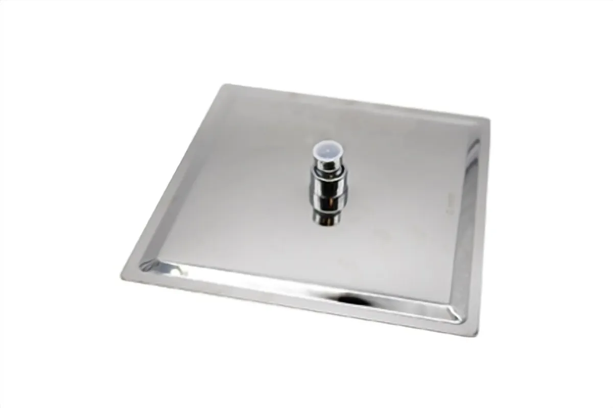 Regadera Cuadrada 10" de Acero Inoxidable Deluxe MEER - RC107