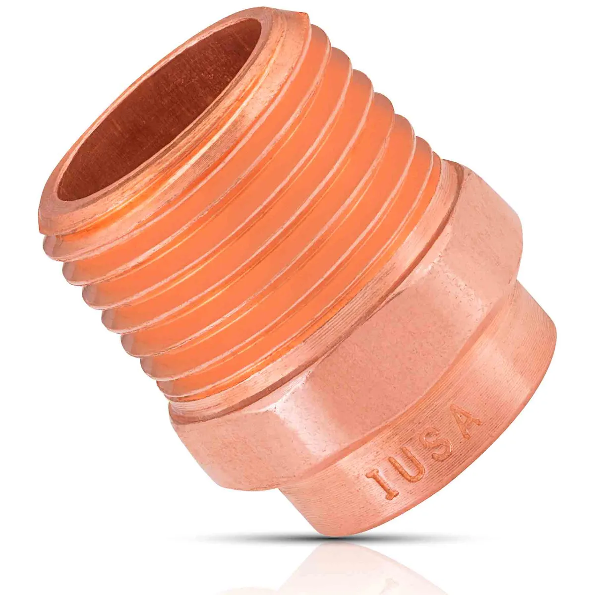 Adaptador Macho de Cobre 13 mm (1/2") IUSA - 616853