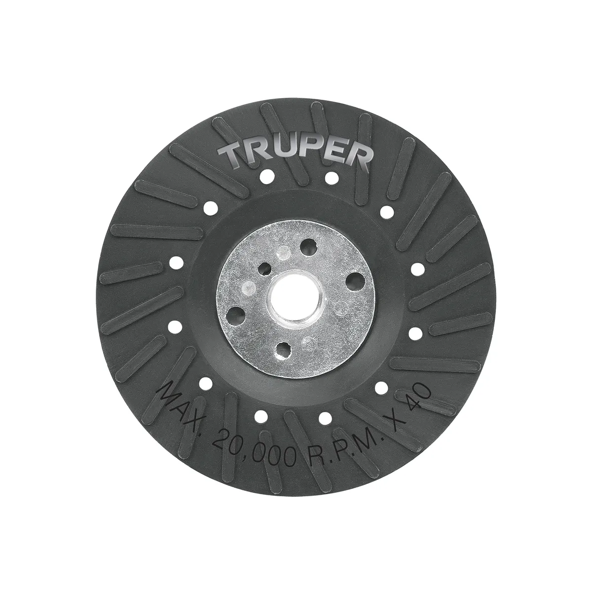 Respaldo para Disco de Lija Eje 5/8" de 4 1/2" Truper - 17273