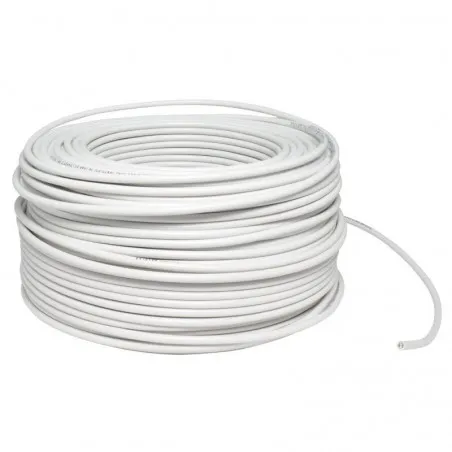 Cable THW Calibre 14 Blanco AluCu Keer Santul - Tramo de 5 Metros