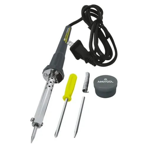 Cautín Tipo Lápiz Ligero 30 W con Accesorios AKSI - 301801