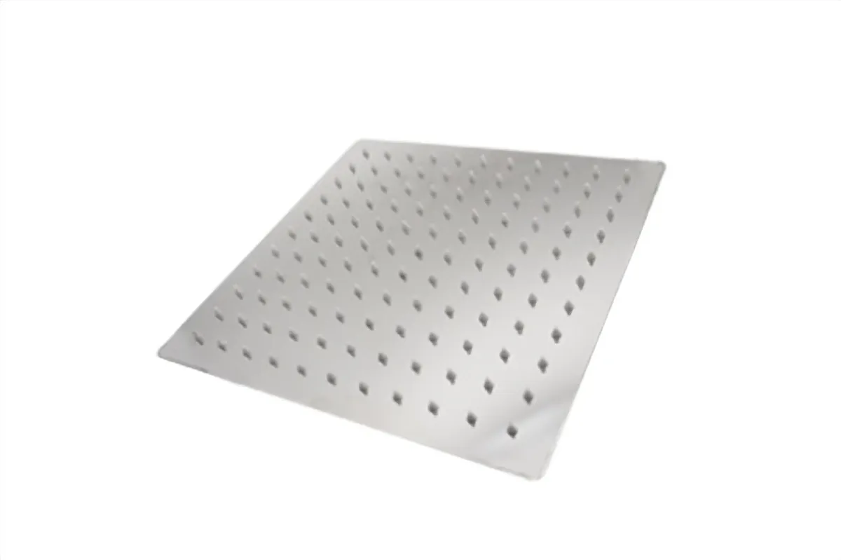 Regadera Cuadrada 10" de Acero Inoxidable Deluxe MEER - RC107