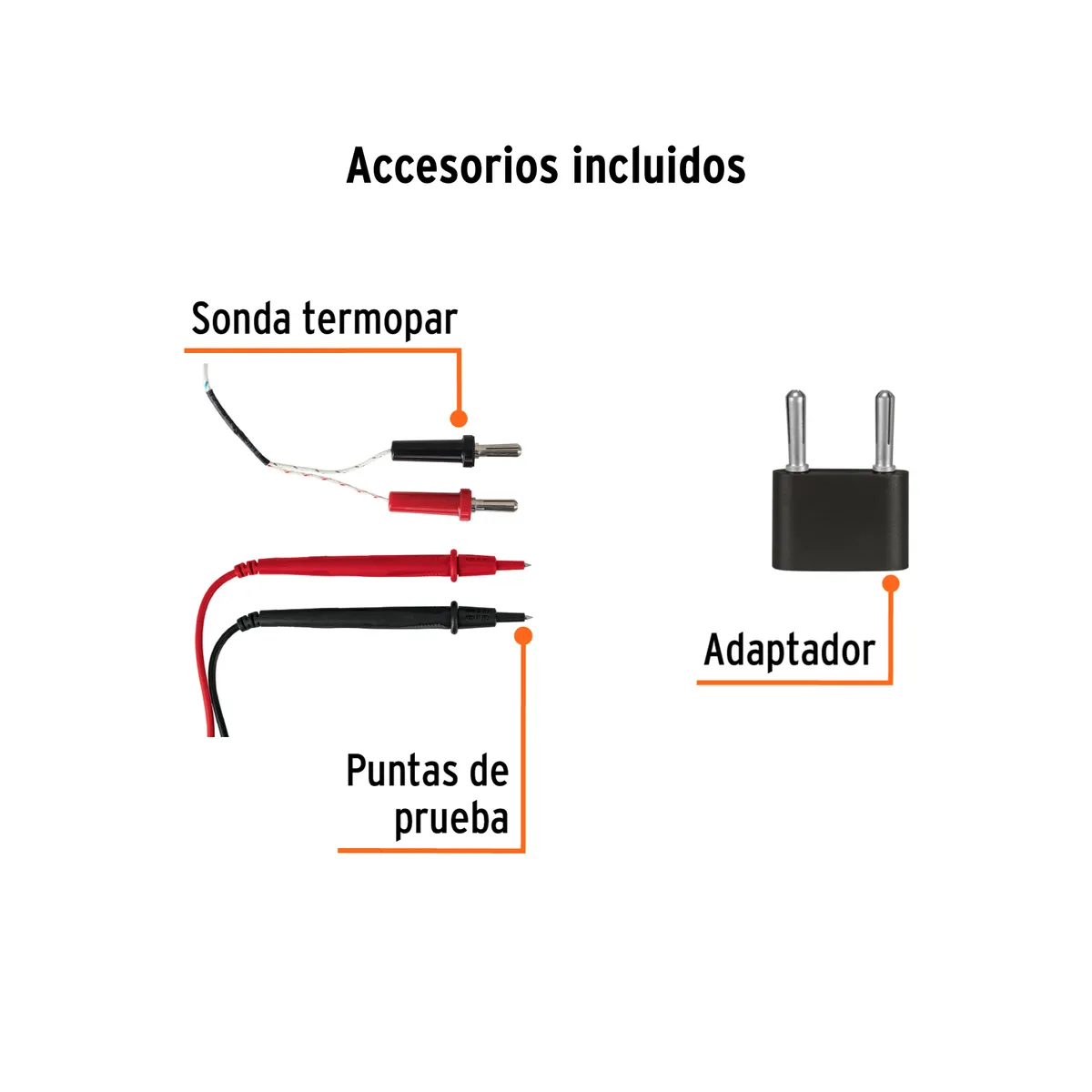 Multímetro Profesional RMS Verdadero y Autorango Truper - 100362