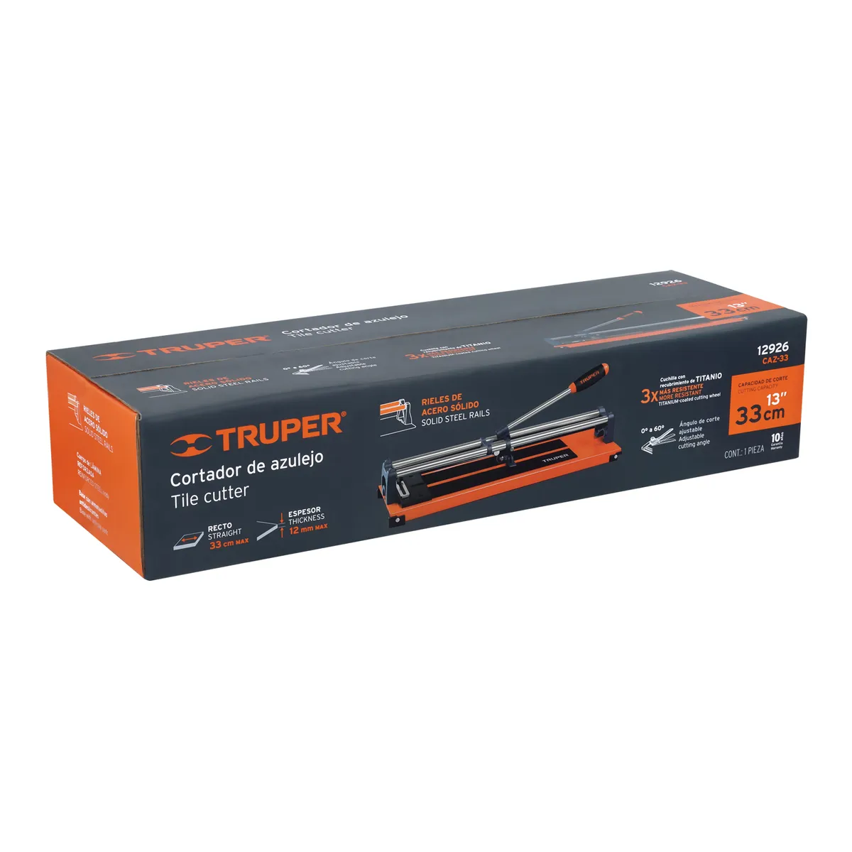 Cortador de Azulejo 13" (33 cm) Truper - 12926