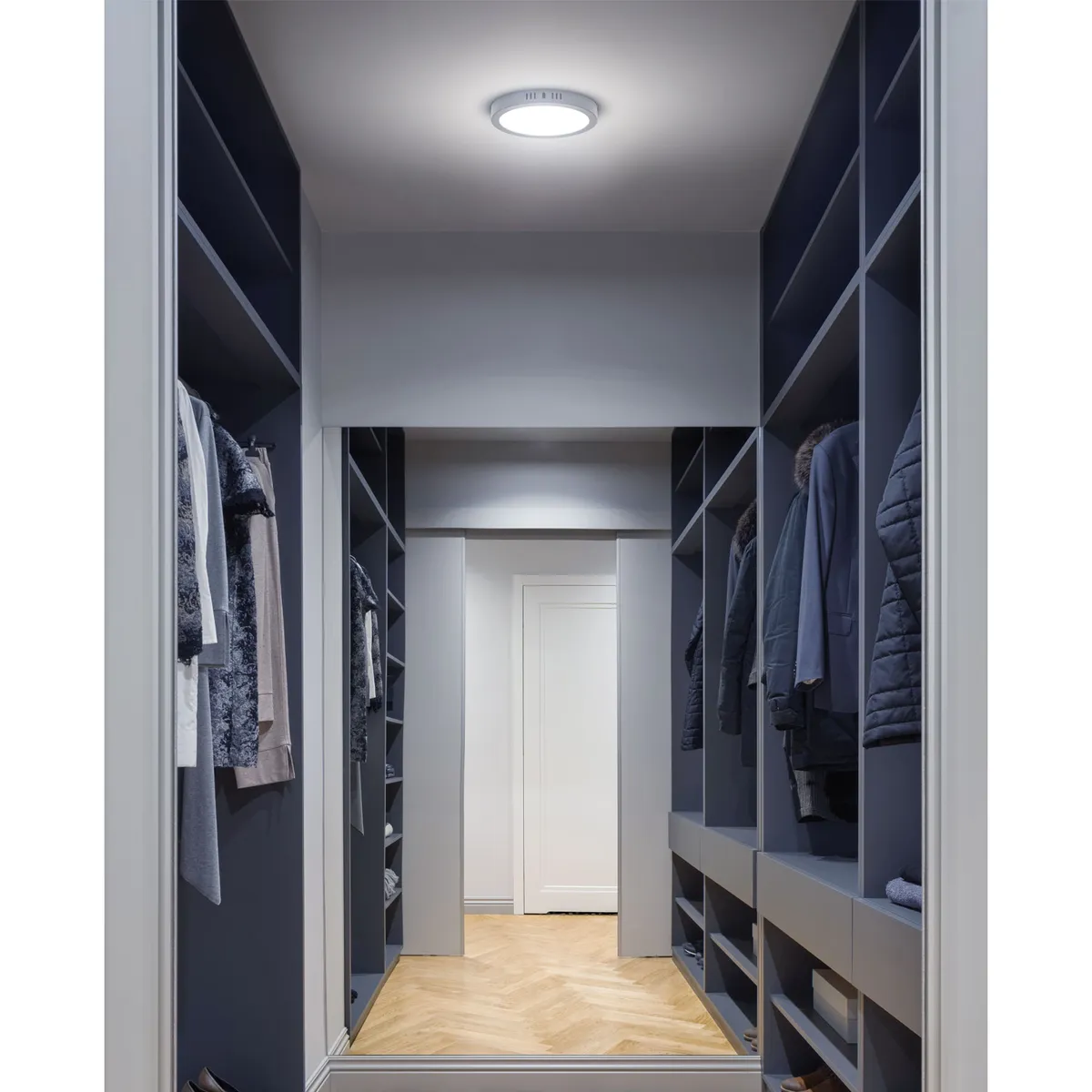 Luminario LED de Plafón 12 W Redondo Gris Volteck - 47347