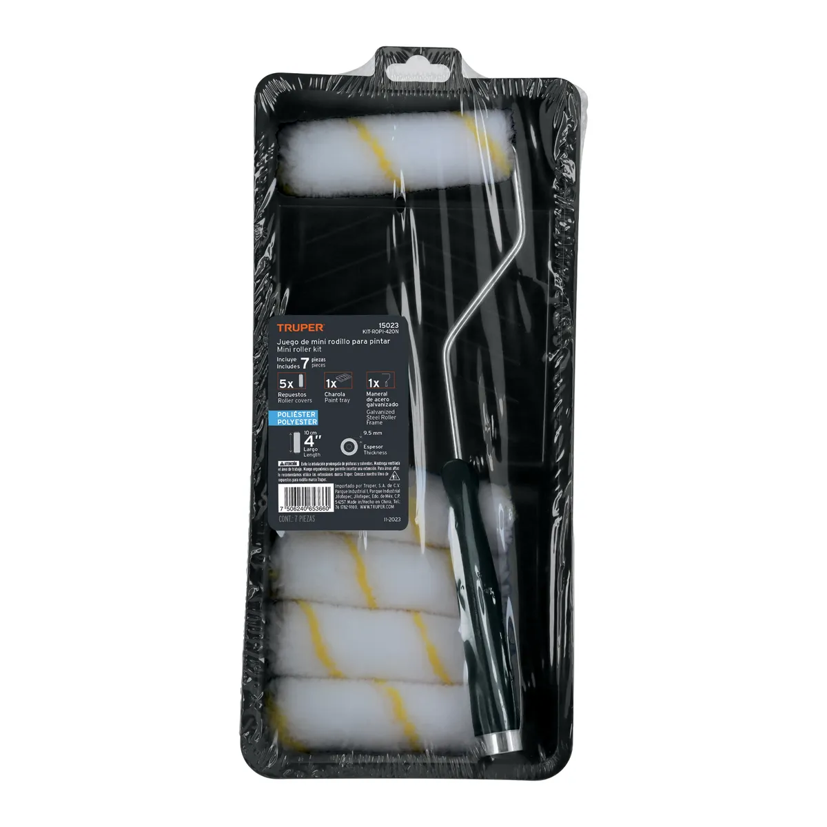 Kit de Charola 4" Truper - 15023