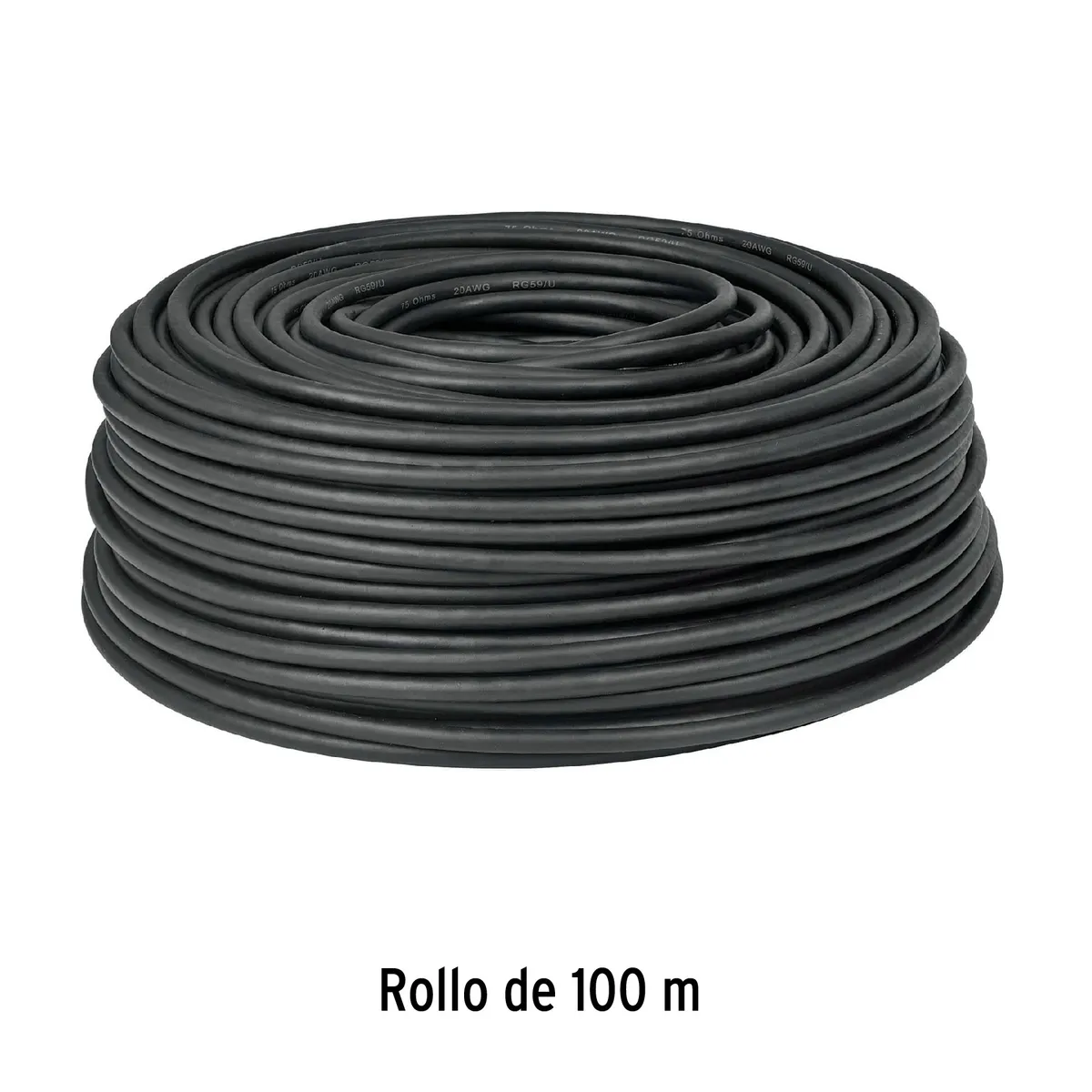 Cable Coaxial RG6 Volteck - Tramo de 5 Metros
