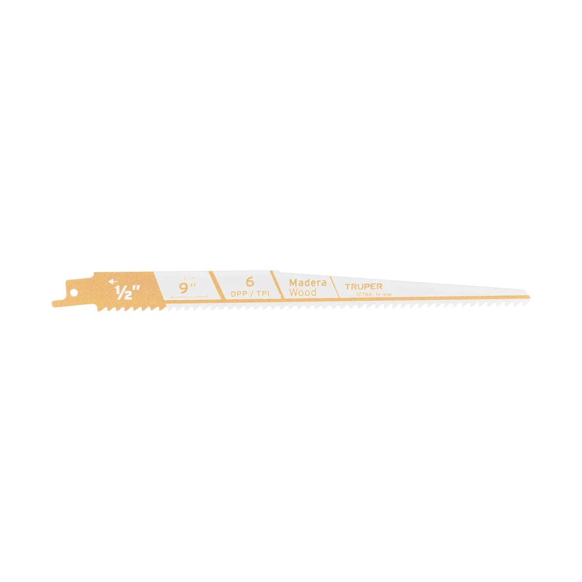 2 Seguetas para Sierra Sable 9" 6 DPP para Madera Truper - 10788