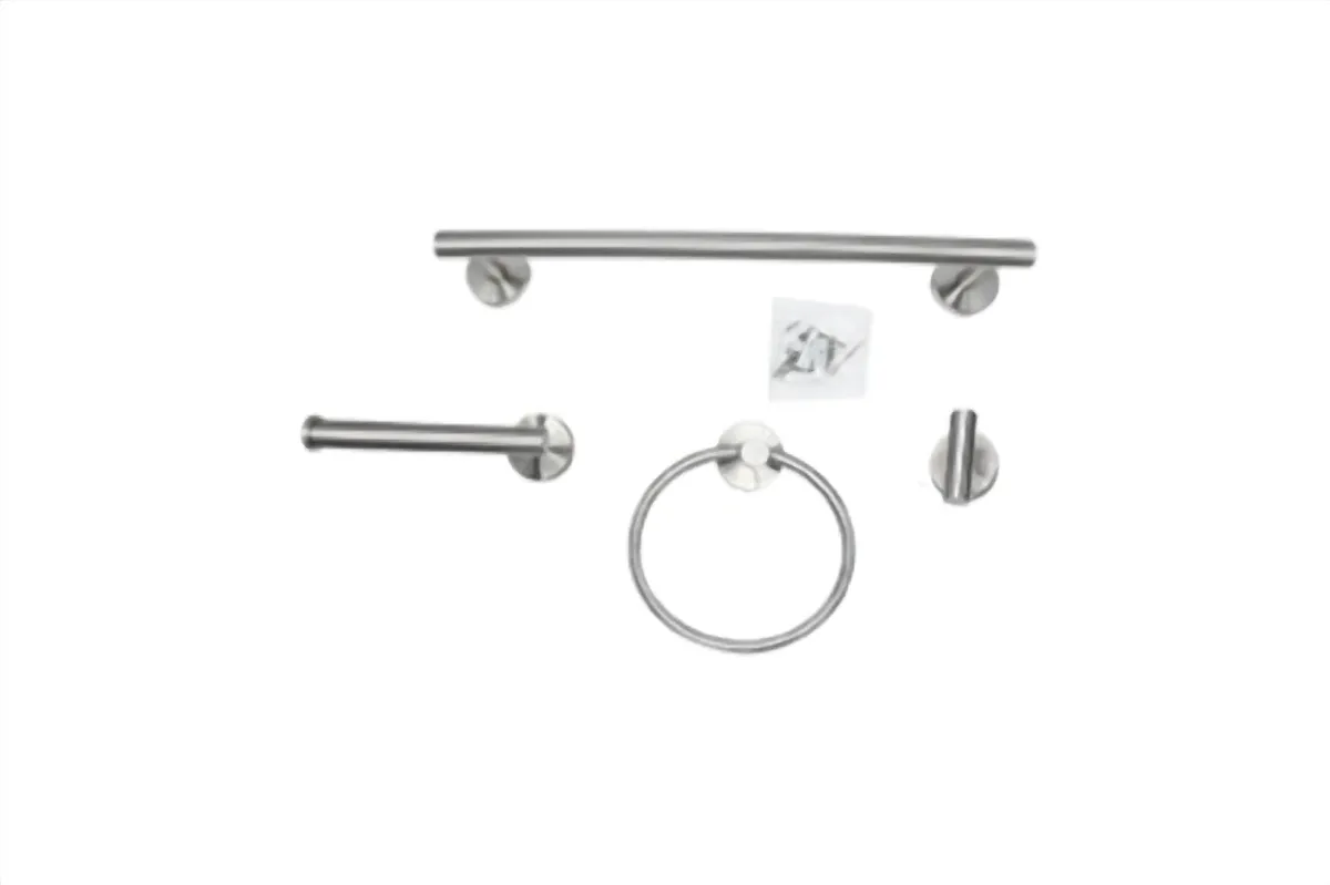 Juego de Accesorios para Baño 4 Piezas Satín Meer - ACC-013