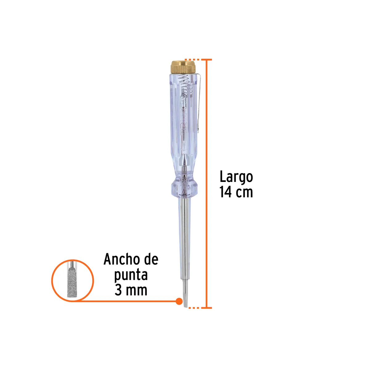 Probador de Corriente PROCO-14 Truper - 13988