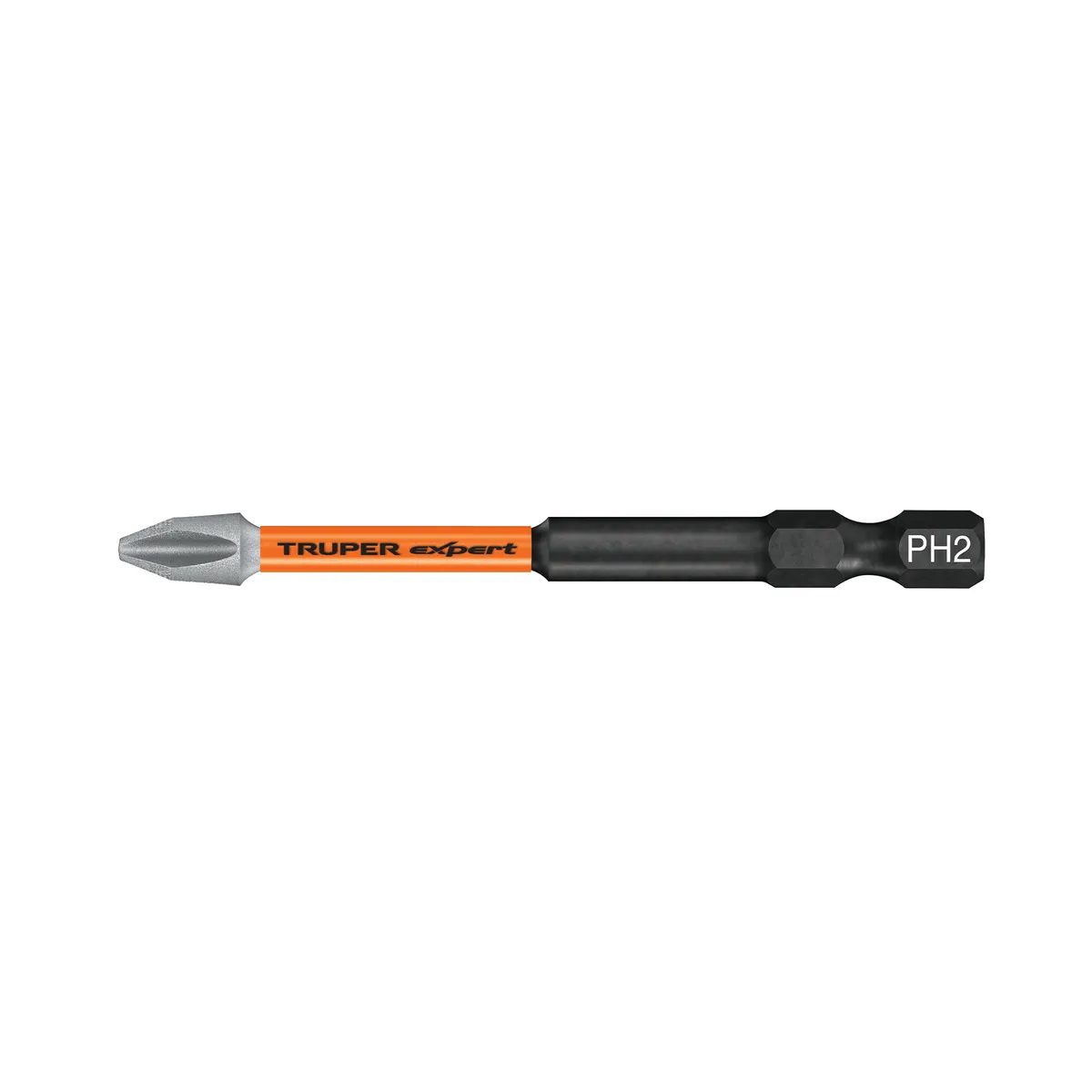 Estuche con 5 Puntas de Cruz PH2 de Impacto Largo 3" Truper - 100821