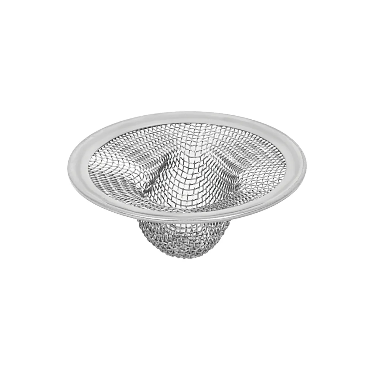Canastilla de Malla 1/2" de Acero Inoxidable para Lavabo Foset - 45305