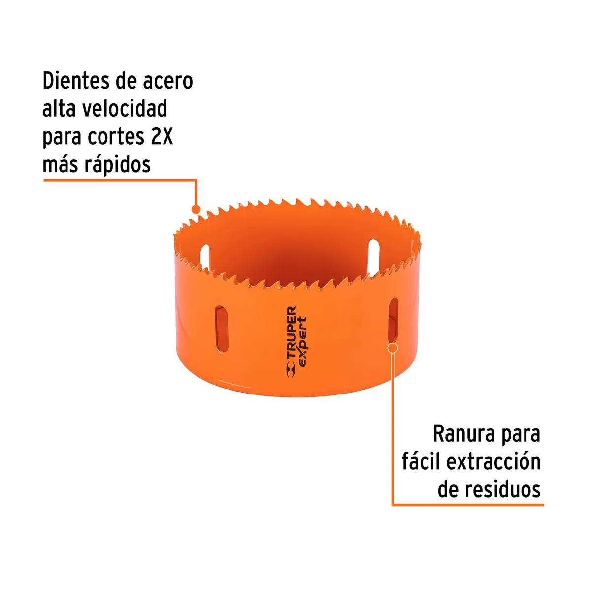 Brocasierra Bimetálica 4" Truper - 14718