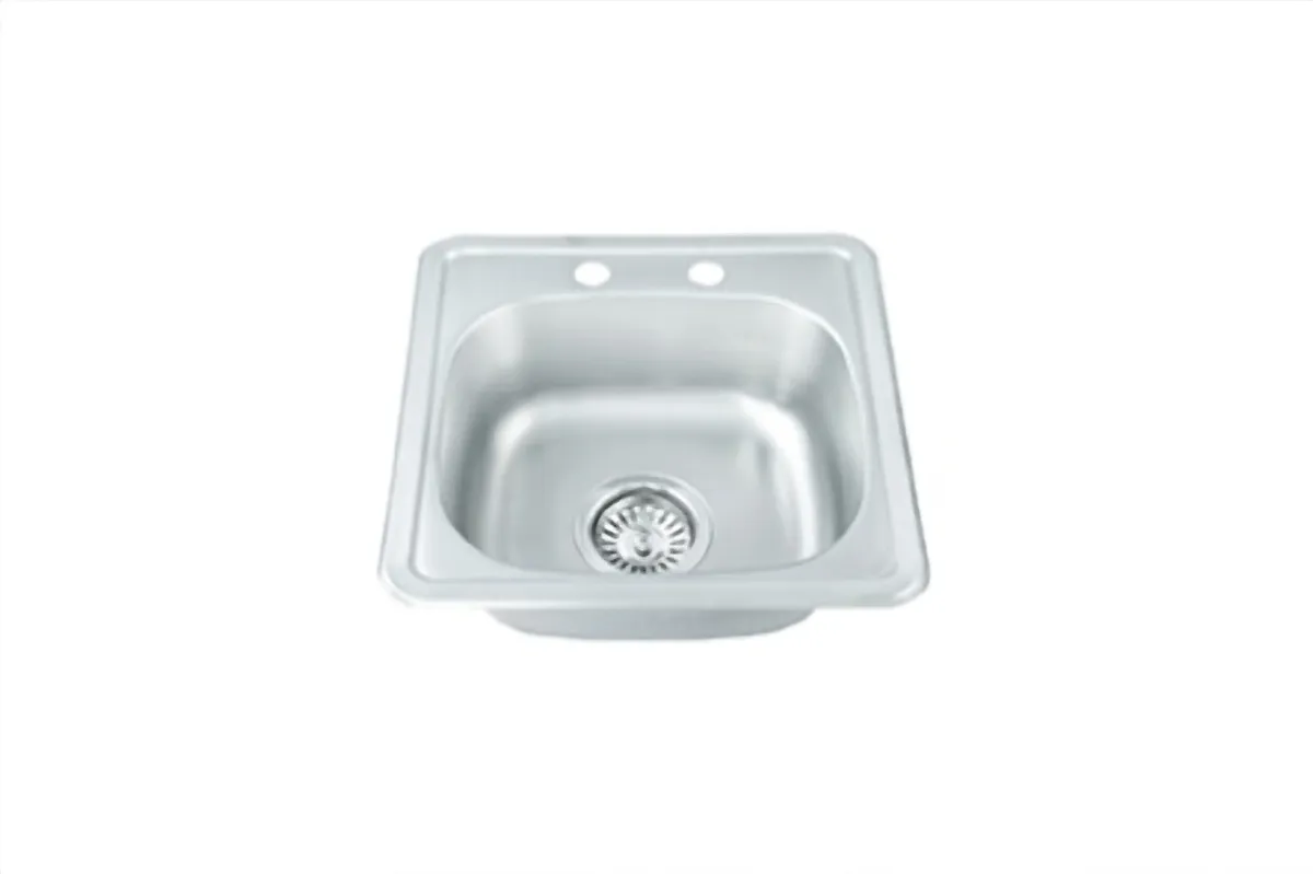 Tarja Sencilla de Acero Inoxidable Calibre 24 38x38 cm MEER - TS3838