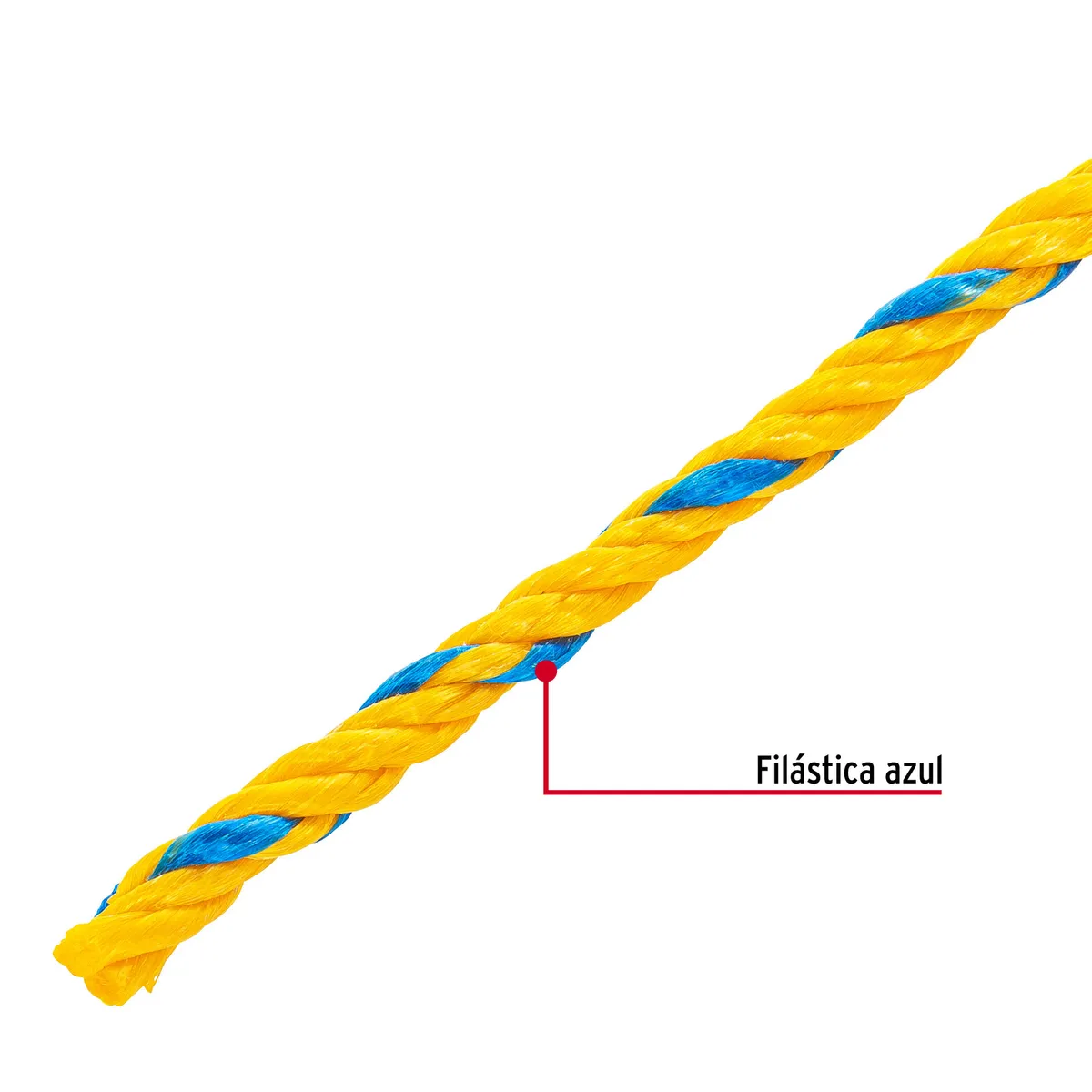 Rollo de 1 kg de Cuerda 6 mm CUE-061K Truper - 40184