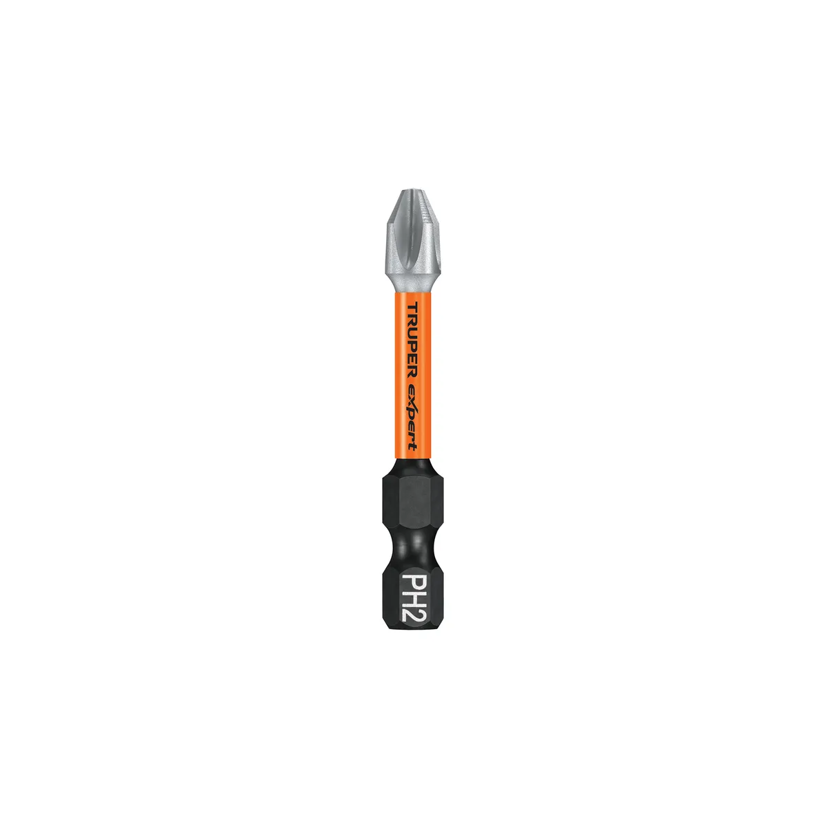 Estuche con 5 Puntas de Cruz PH2 de Impacto Largo 2" Truper - 100820